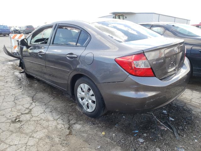 Photo 3 from auction – 2012 HONDA CIVIC LX with VIN 19XFB2F53CE037056