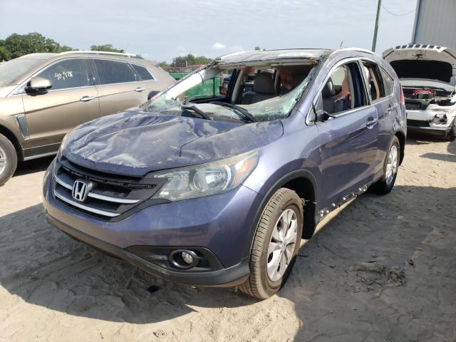 Photo 2 from auction – 2013 HONDA CR-V EXL with VIN 5J6RM3H74DL009328