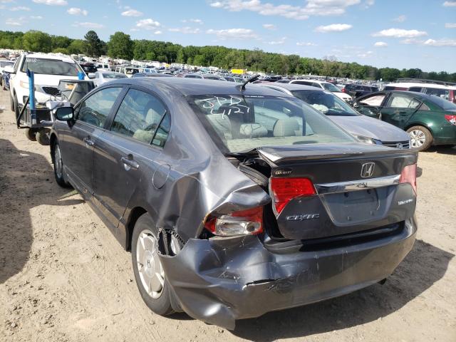 Photo 3 from auction – 2009 HONDA CIVIC HYBR with VIN JHMFA36299S008700