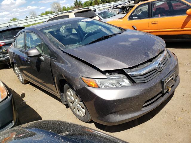 HONDA CIVIC LX 2012 with VIN 19XFB2F53CE062474 - Photo from auction