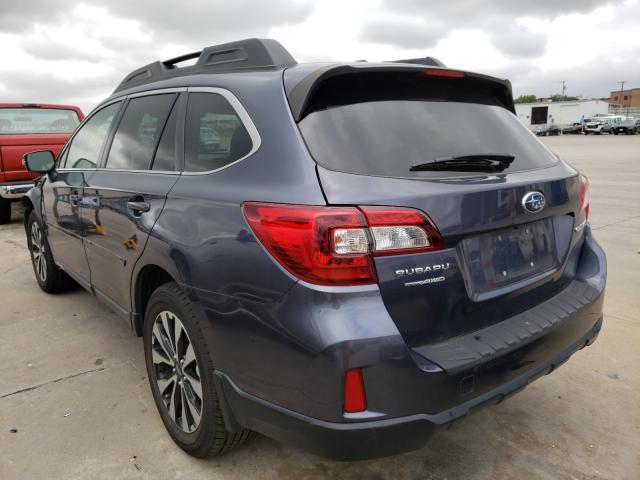 Photo 3 from auction – 2015 SUBARU OUTBACK 2. with VIN 4S4BSBNC3F3330493