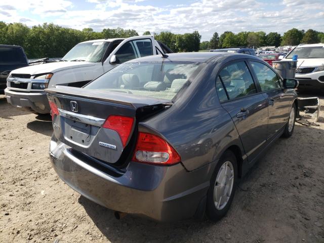 Photo 4 from auction – 2009 HONDA CIVIC HYBR with VIN JHMFA36299S008700
