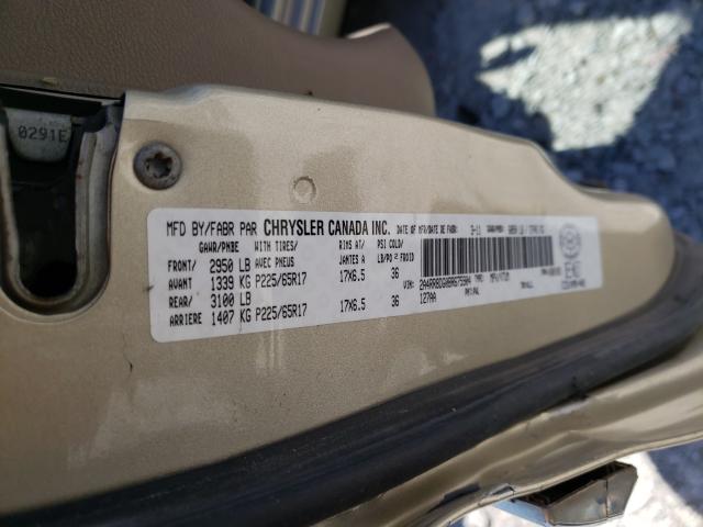 Photo 10 from auction – 2011 CHRYSLER TOWN & COU with VIN 2A4RR8DG0BR675904