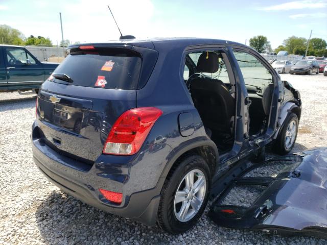 Photo 4 from auction – 2019 CHEVROLET TRAX LS with VIN 3GNCJKSB8KL191975