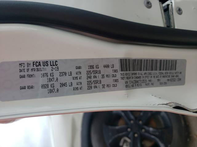 Photo 10 from auction – 2019 JEEP COMPASS LA with VIN 3C4NJCBB4KT712519