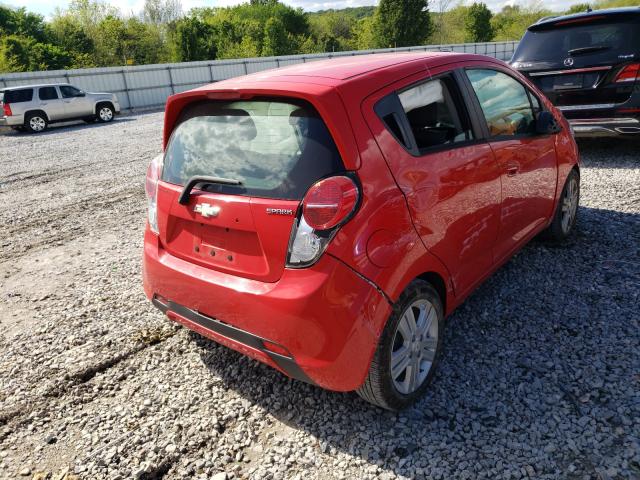 Photo 4 from auction – 2014 CHEVROLET SPARK 1LT with VIN KL8CD6S94EC534987