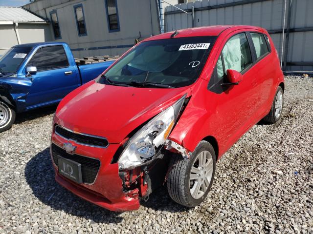Photo 2 from auction – 2014 CHEVROLET SPARK 1LT with VIN KL8CD6S94EC534987