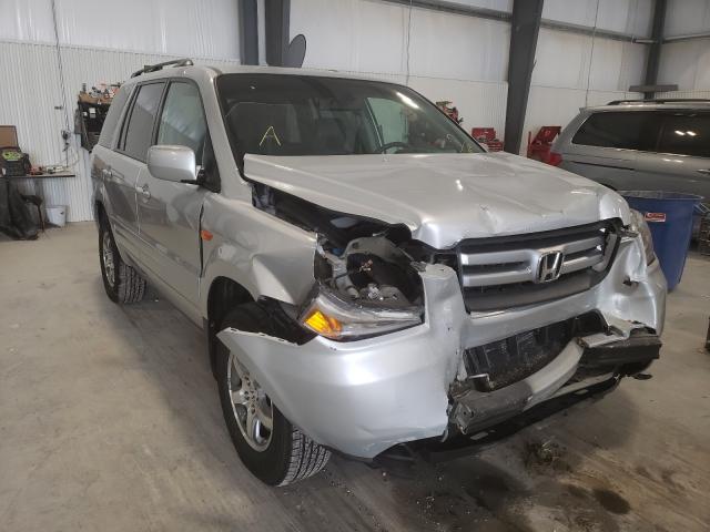 HONDA PILOT EXL 2008 with VIN 5FNYF18588B049256 - Photo from auction