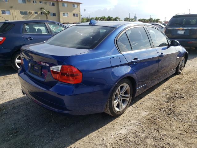 Photo 4 from auction – 2008 BMW 328 I with VIN WBAVA37538NL54001