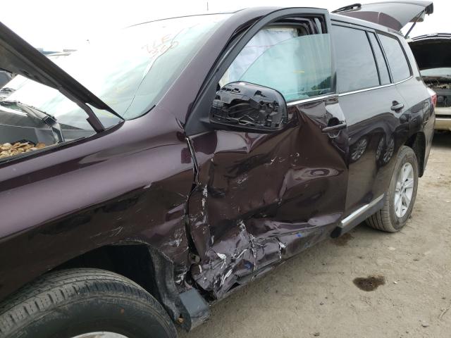 Photo 9 from auction – 2013 TOYOTA HIGHLANDER with VIN 5TDBK3EH1DS241300