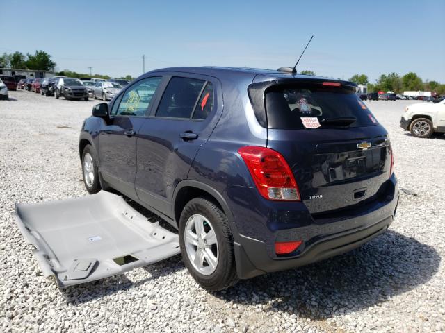 Photo 3 from auction – 2019 CHEVROLET TRAX LS with VIN 3GNCJKSB8KL191975