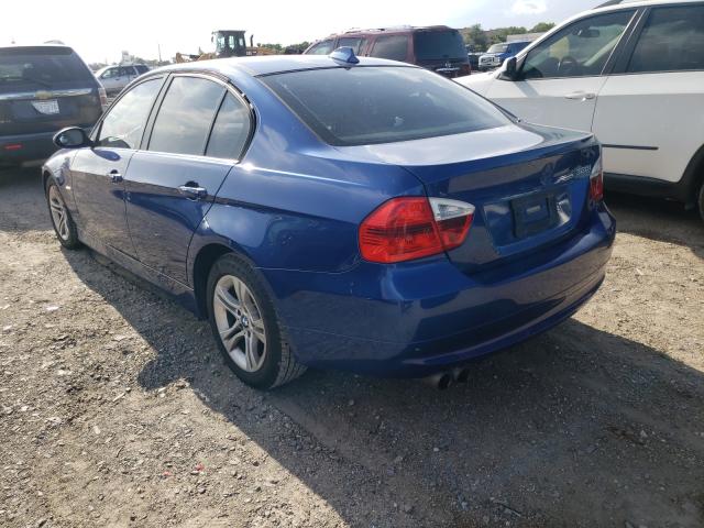 Photo 3 from auction – 2008 BMW 328 I with VIN WBAVA37538NL54001