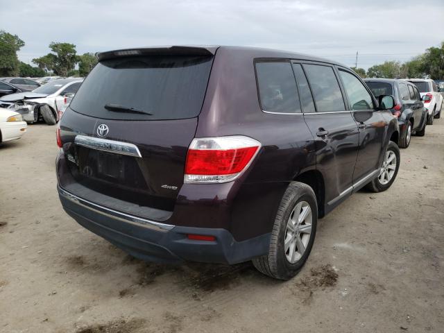 Photo 4 from auction – 2013 TOYOTA HIGHLANDER with VIN 5TDBK3EH1DS241300