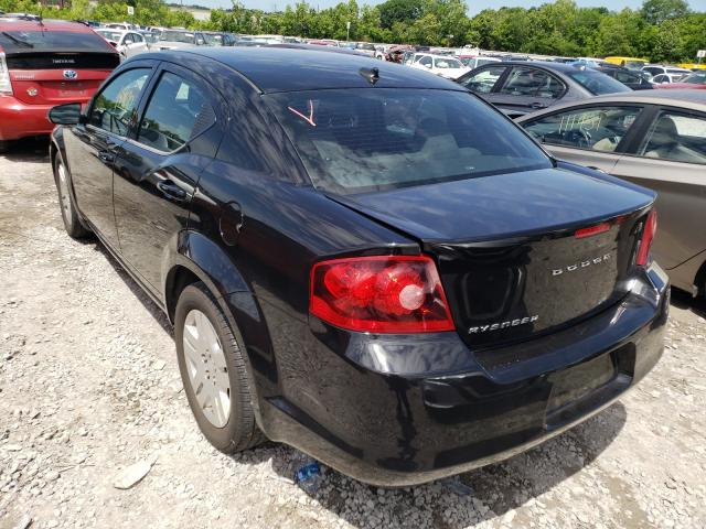 Photo 3 from auction – 2013 DODGE AVENGER SE with VIN 1C3CDZAB4DN730111