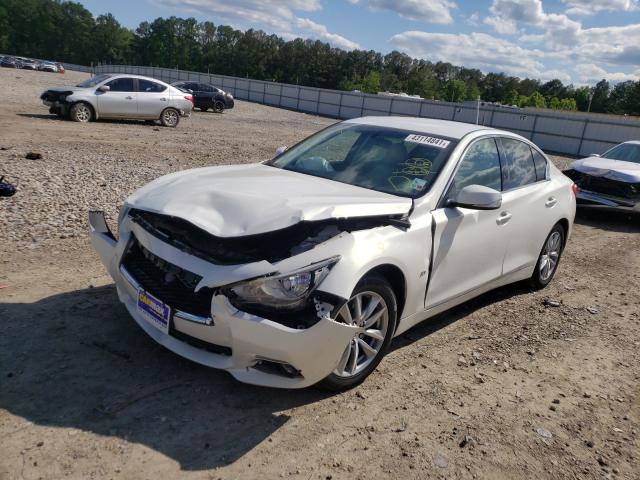 Photo 2 from auction – 2014 INFINITI Q50 BASE with VIN JN1BV7AP0EM684713
