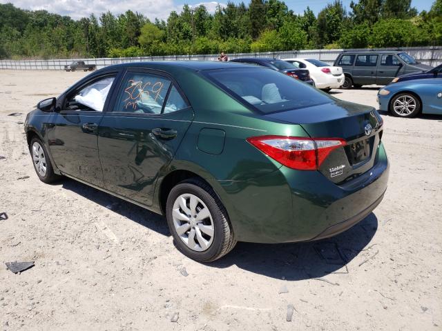 Photo 3 from auction – 2015 TOYOTA COROLLA with VIN 2T1BURHE5FC443826