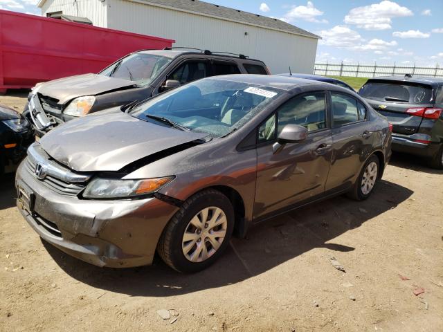 Photo 2 from auction – 2012 HONDA CIVIC LX with VIN 19XFB2F53CE062474