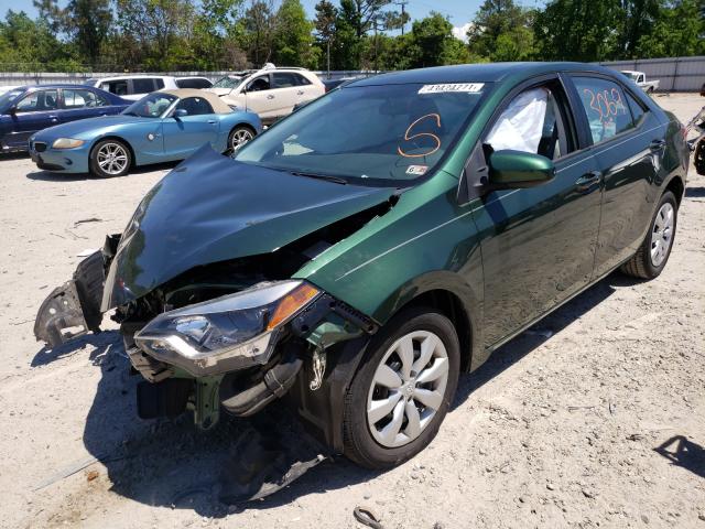 Photo 2 from auction – 2015 TOYOTA COROLLA with VIN 2T1BURHE5FC443826