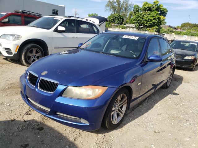 Photo 2 from auction – 2008 BMW 328 I with VIN WBAVA37538NL54001