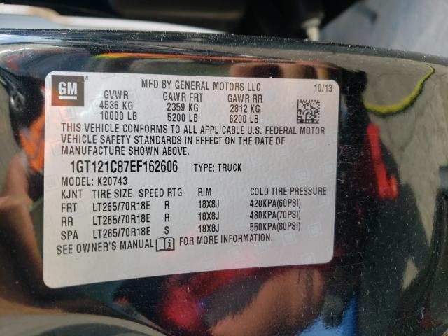 Photo 10 from auction – 2014 GMC SIERRA K25 with VIN 1GT121C87EF162606