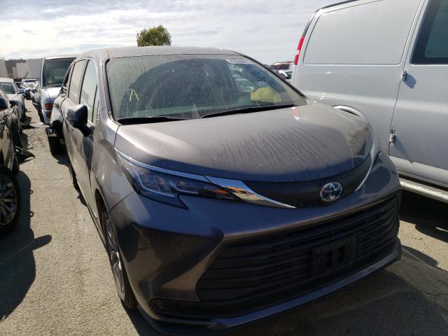 Photo 1 from auction – 2021 TOYOTA SIENNA LE with VIN 5TDKRKEC3MS008156