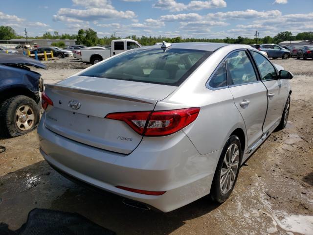 Photo 4 from auction – 2016 HYUNDAI SONATA SPO with VIN 5NPE34AF2GH371844