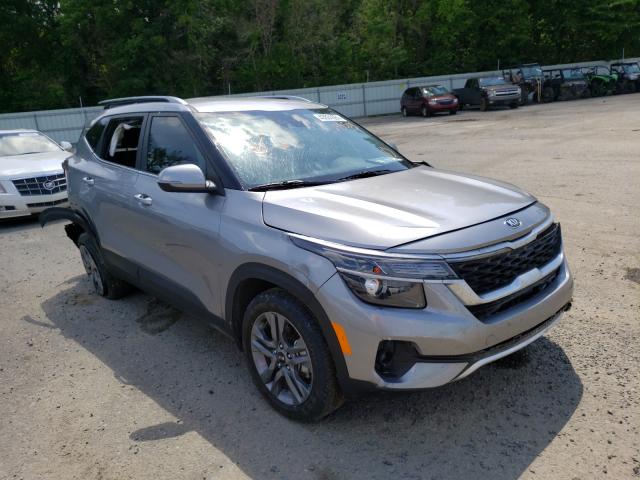 KIA SELTOS S 2021 with VIN KNDEU2AA1M7095503 - Photo from auction