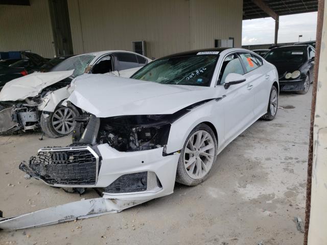 Photo 2 from auction – 2020 AUDI A5 PREMIUM with VIN WAUCNCF55LA003846