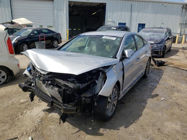 Photo 2 from auction – 2016 HYUNDAI SONATA SPO with VIN 5NPE34AF2GH371844