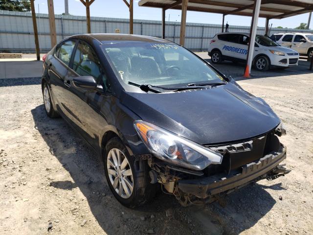KIA FORTE LX 2014 with VIN KNAFX4A67E5171867 - Photo from auction