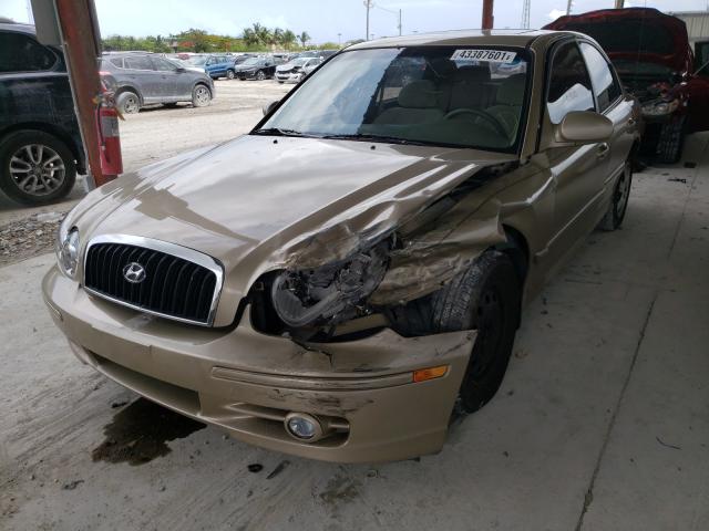 Photo 2 from auction – 2004 HYUNDAI SONATA GL with VIN KMHWF25S14A954735
