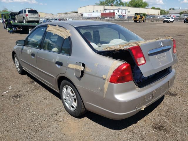 Photo 3 from auction – 2001 HONDA CIVIC LX with VIN 2HGES16571H514547