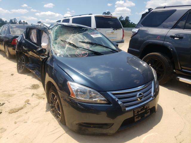 NISSAN SENTRA 2013 with VIN 3N1AB7AP2DL794854 - Photo from auction