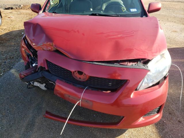 Photo 7 from auction – 2009 TOYOTA COROLLA BA with VIN 1NXBU40E29Z027668