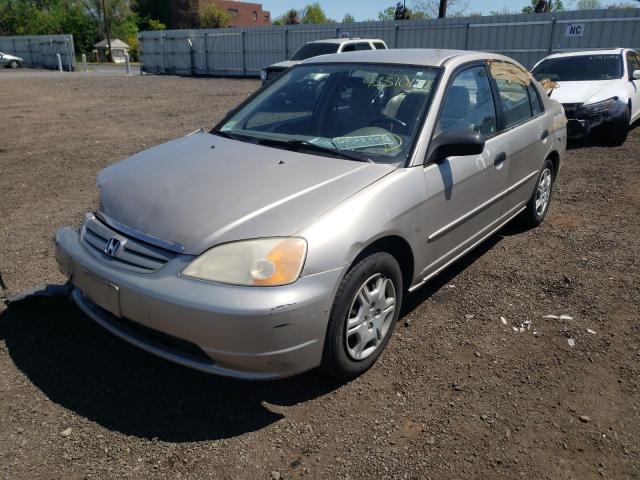 Photo 2 from auction – 2001 HONDA CIVIC LX with VIN 2HGES16571H514547