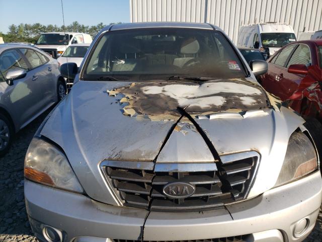 Photo 9 from auction – 2008 KIA SORENTO EX with VIN KNDJD735385800704