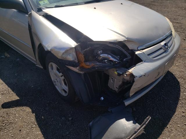 Photo 9 from auction – 2001 HONDA CIVIC LX with VIN 2HGES16571H514547
