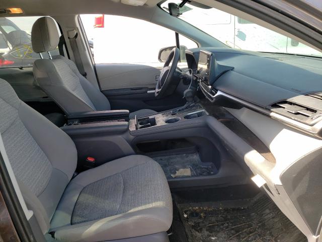 Photo 5 from auction – 2021 TOYOTA SIENNA LE with VIN 5TDKRKEC3MS008156