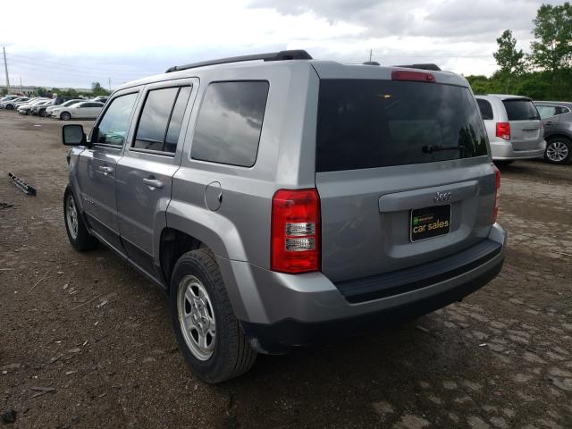 Photo 3 from auction – 2016 JEEP PATRIOT SP with VIN 1C4NJPBAXGD810790