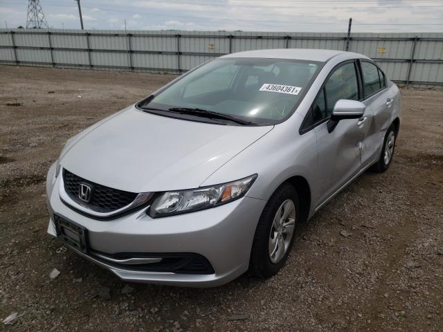 Photo 2 from auction – 2014 HONDA CIVIC with VIN 19XFB2F51EE011476