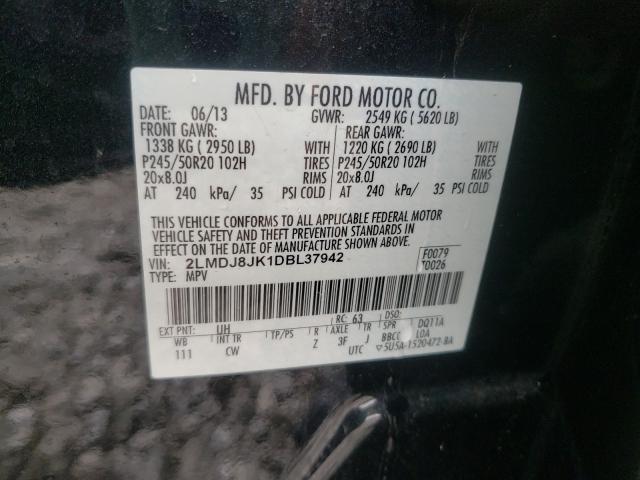 Photo 10 from auction – 2013 LINCOLN MKX with VIN 2LMDJ8JK1DBL37942