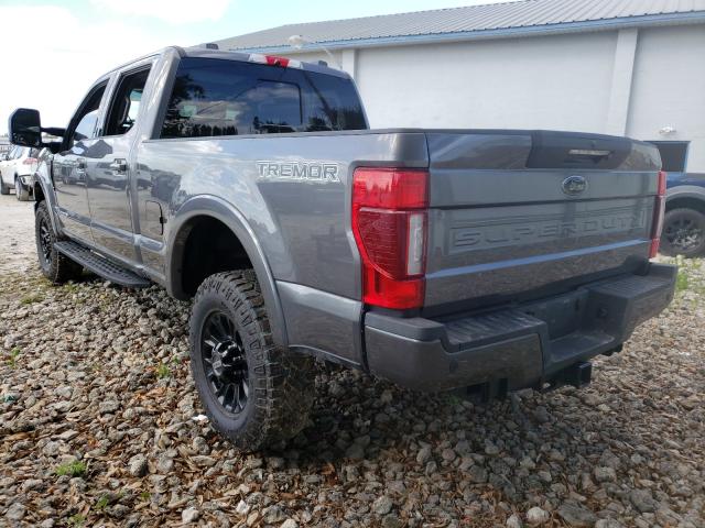 Photo 3 from auction – 2021 FORD F250 SUPER with VIN 1FT8W2BT6MEC18196