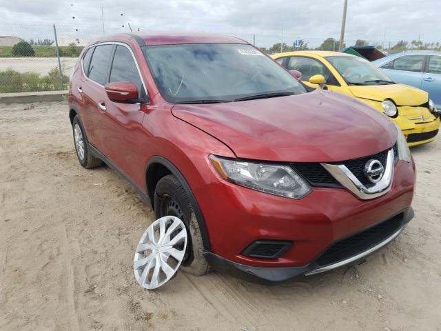 NISSAN ROGUE S 2015 with VIN KNMAT2MT5FP513059 - Photo from auction