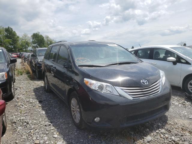 TOYOTA SIENNA XLE 2017 with VIN 5TDYZ3DC4HS848793 - Photo from auction