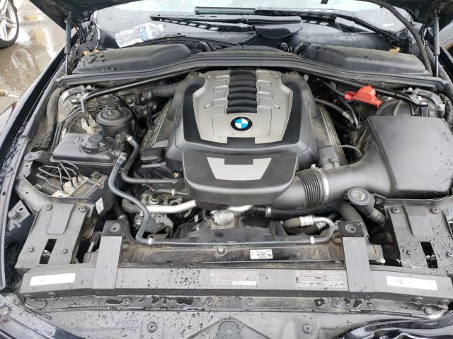 Photo 7 from auction – 2009 BMW 650 I with VIN WBAEB53549CX64138