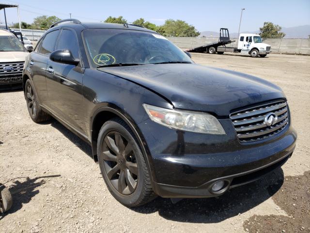 INFINITI FX35 2005 with VIN JNRAS08U35X102414 - Photo from auction