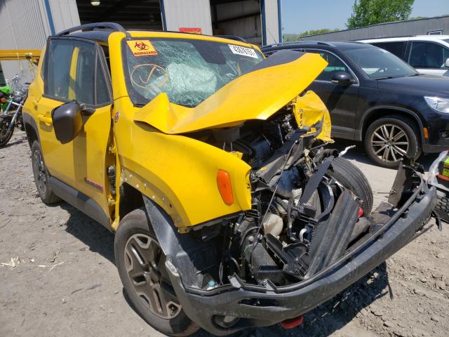 JEEP RENEGADE T 2015 with VIN ZACCJBCTXFPB97452 - Photo from auction