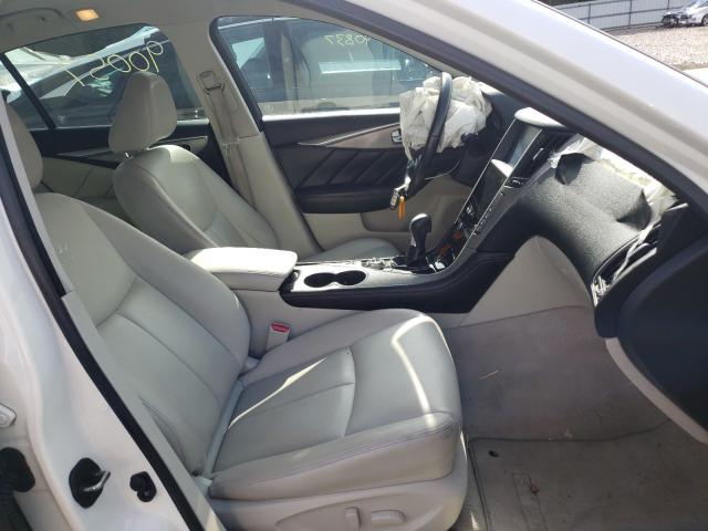 Photo 5 from auction – 2014 INFINITI Q50 BASE with VIN JN1BV7AP0EM684713