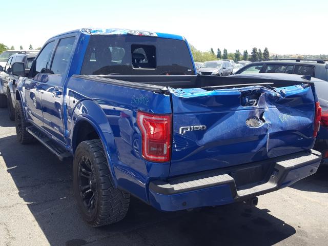 Photo 3 from auction – 2017 FORD F150 SUPER with VIN 1FTEW1EGXHKD60487