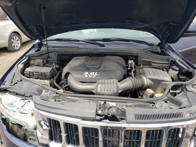 Photo 7 from auction – 2012 JEEP GRAND CHER with VIN 1C4RJFAG3CC287209